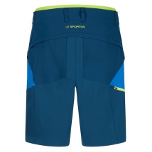 La Sportiva Hiking Shorts Scout Short (elastic waistband with drawstring, technical fabric combination) short blue Men